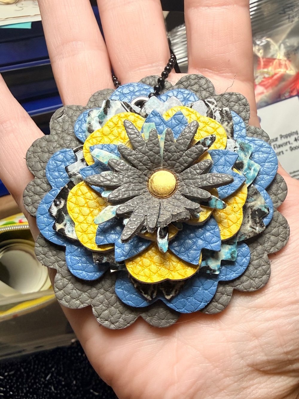 Handmade Floral Charm